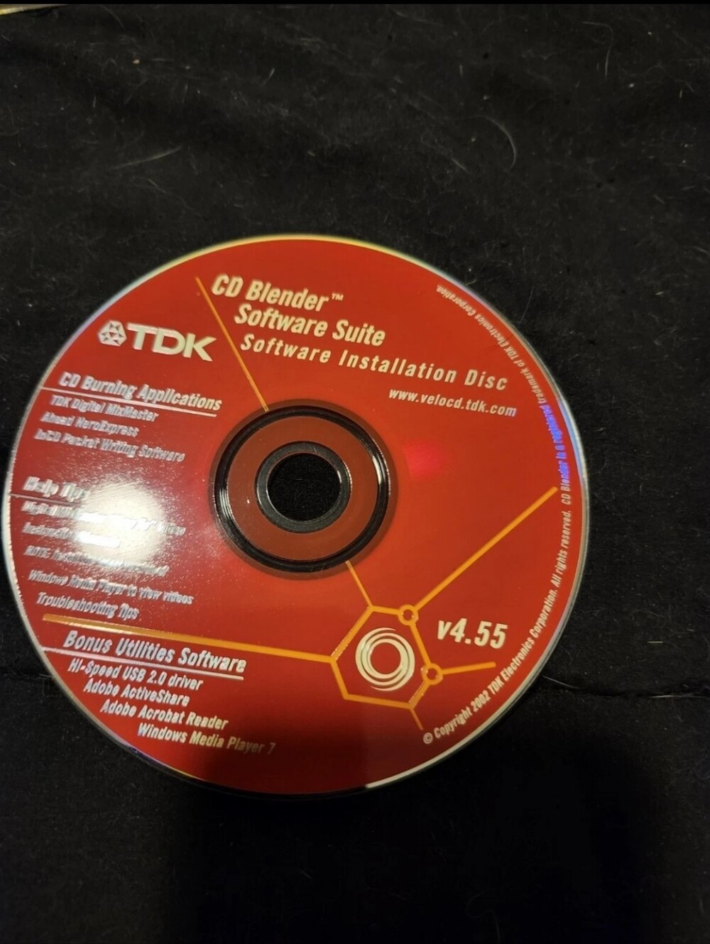 TDK CD Blender Recording Software Suite V4.9 CD ONLY